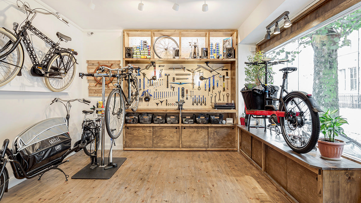 Flying Dutchman Camden cargo bike workshop