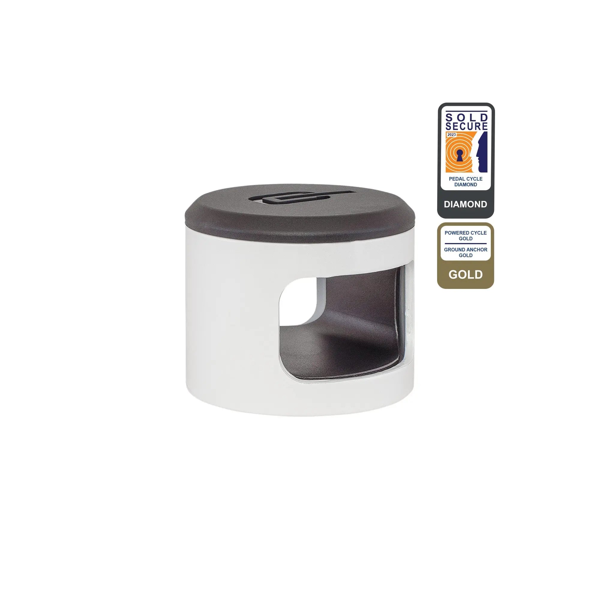 Hiplok ANKR Ground & Wall Anchor, White