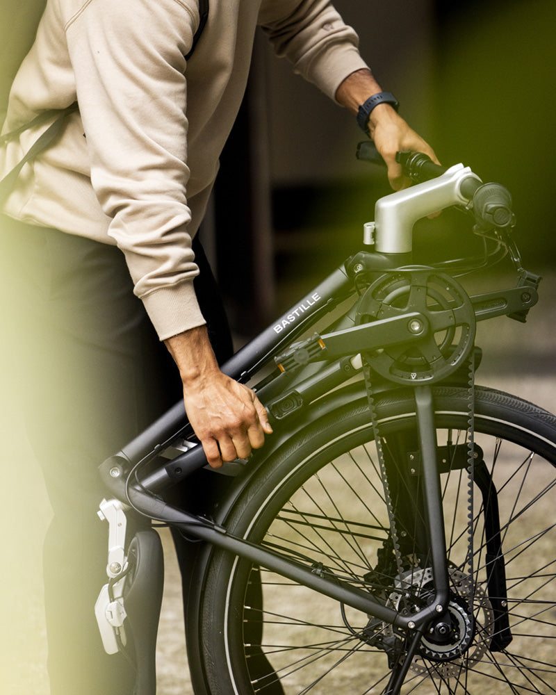 Bastille Folding Bike in Black