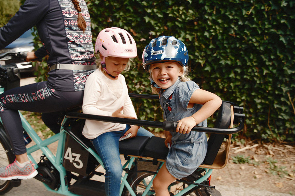 Bike43 Family Bike For 3 Children in Blue