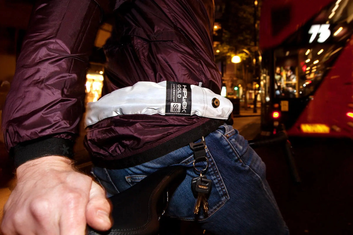 Hiplok GOLD Wearable Chain Lock, Superbright