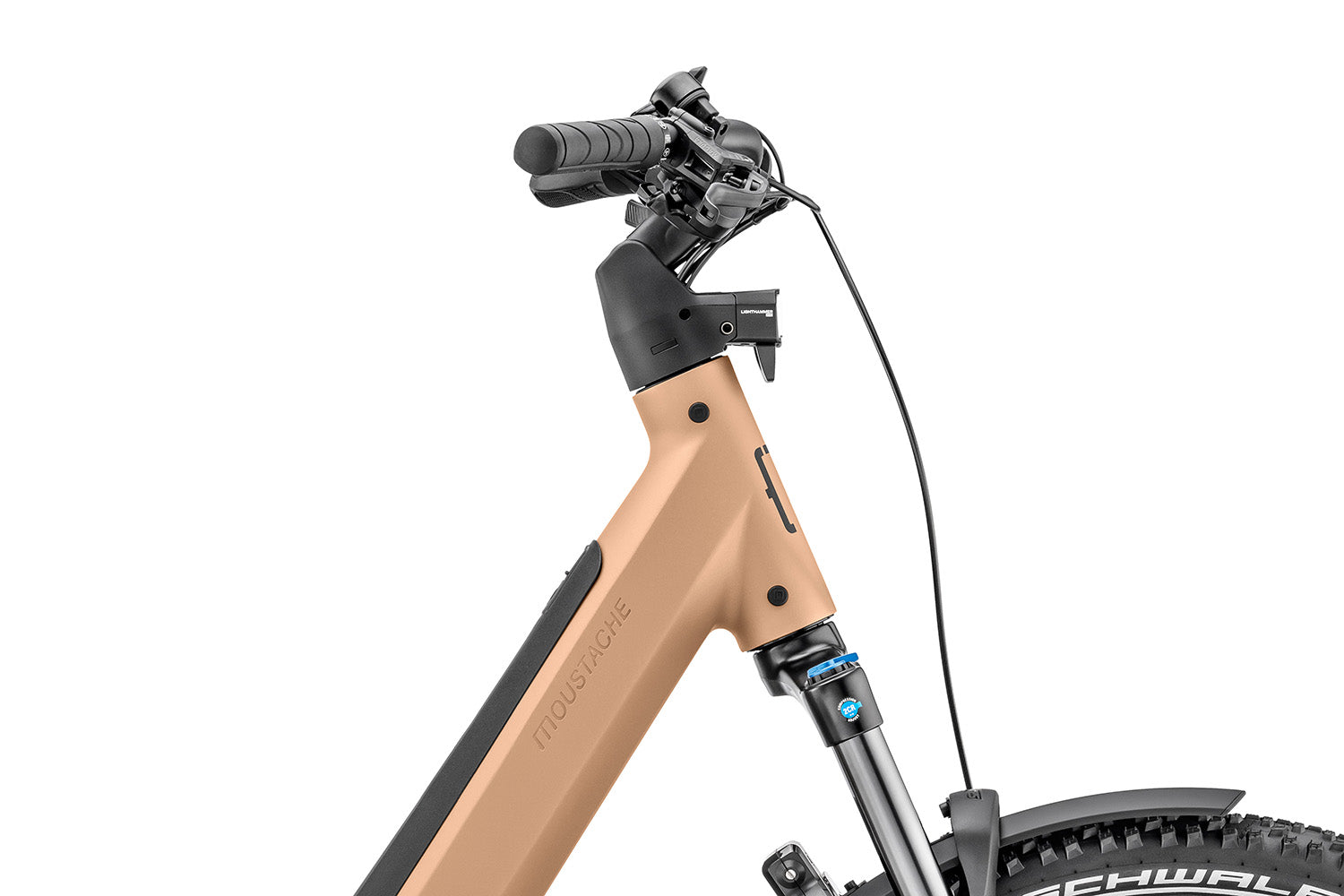 Moustache Xroad FS 6 fork suspension detail