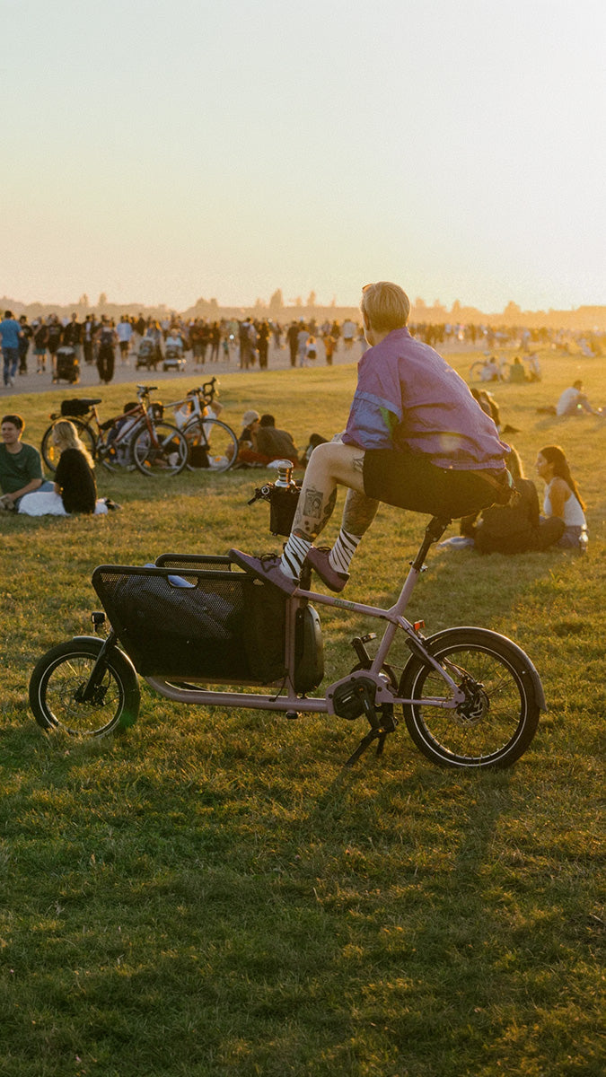 Muli family bike front loader lifestyle