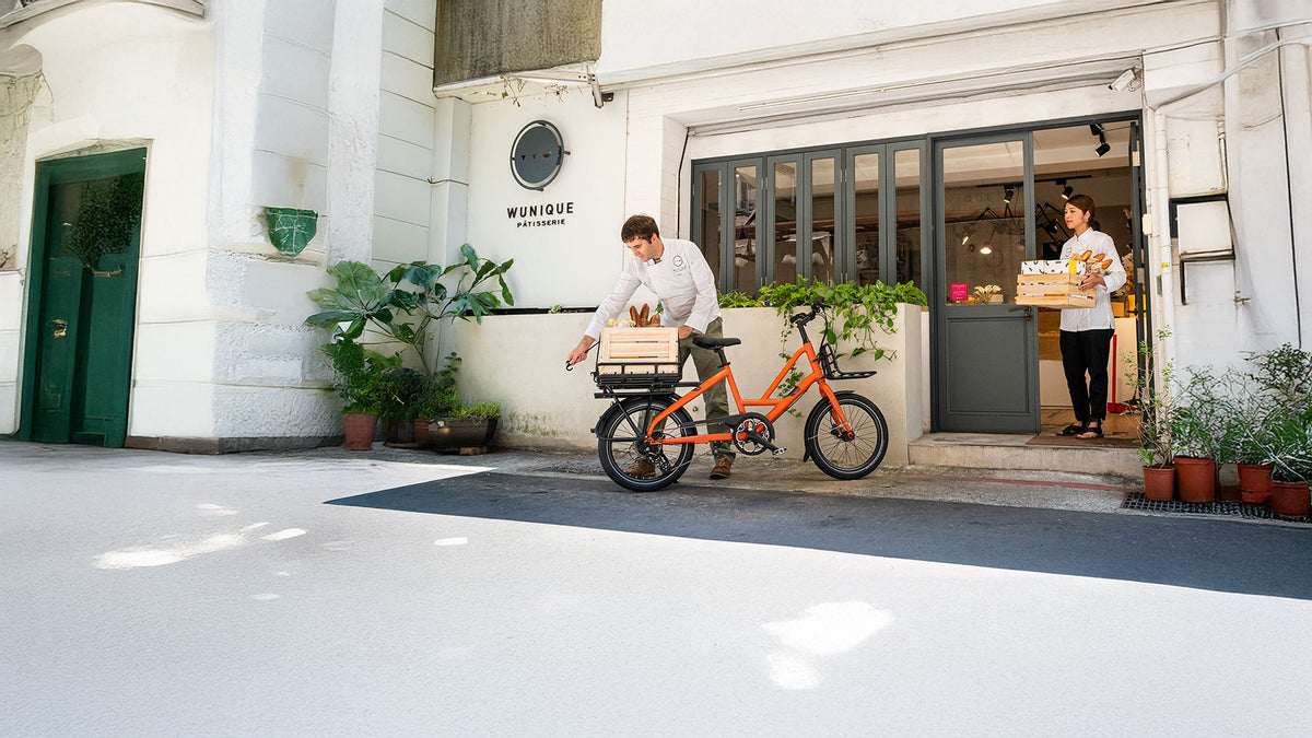Tern cargo bike for business, London