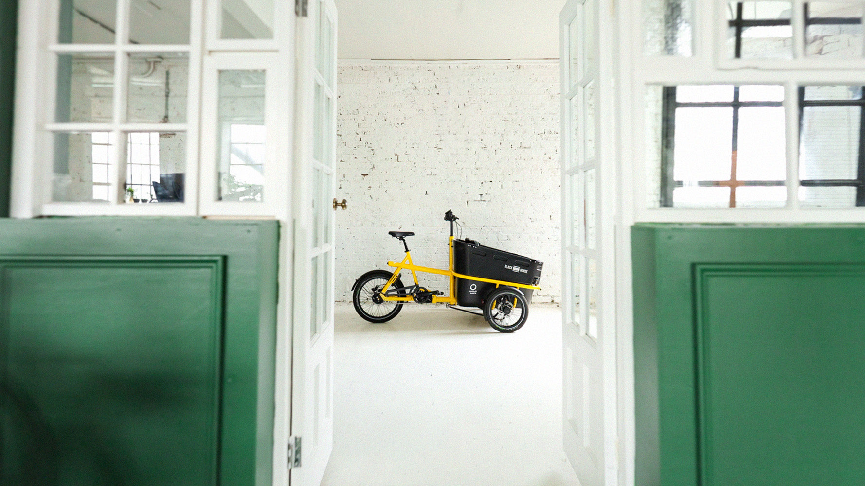 Black Iron Horse electric trike for 2 kids