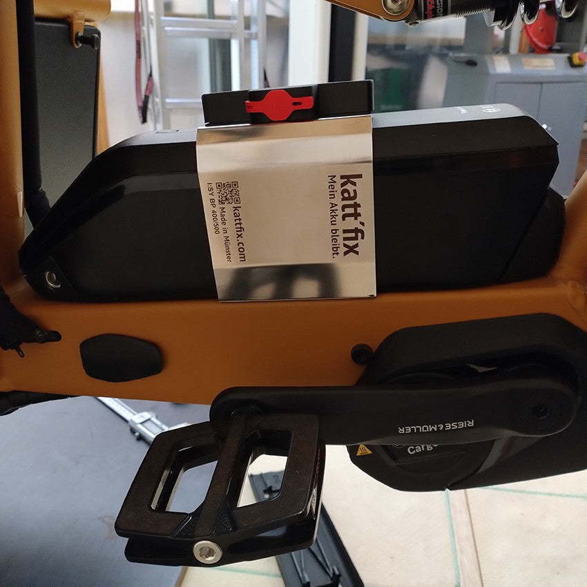 Kattfix Battery Lock — Riese & Müller Load 60/75