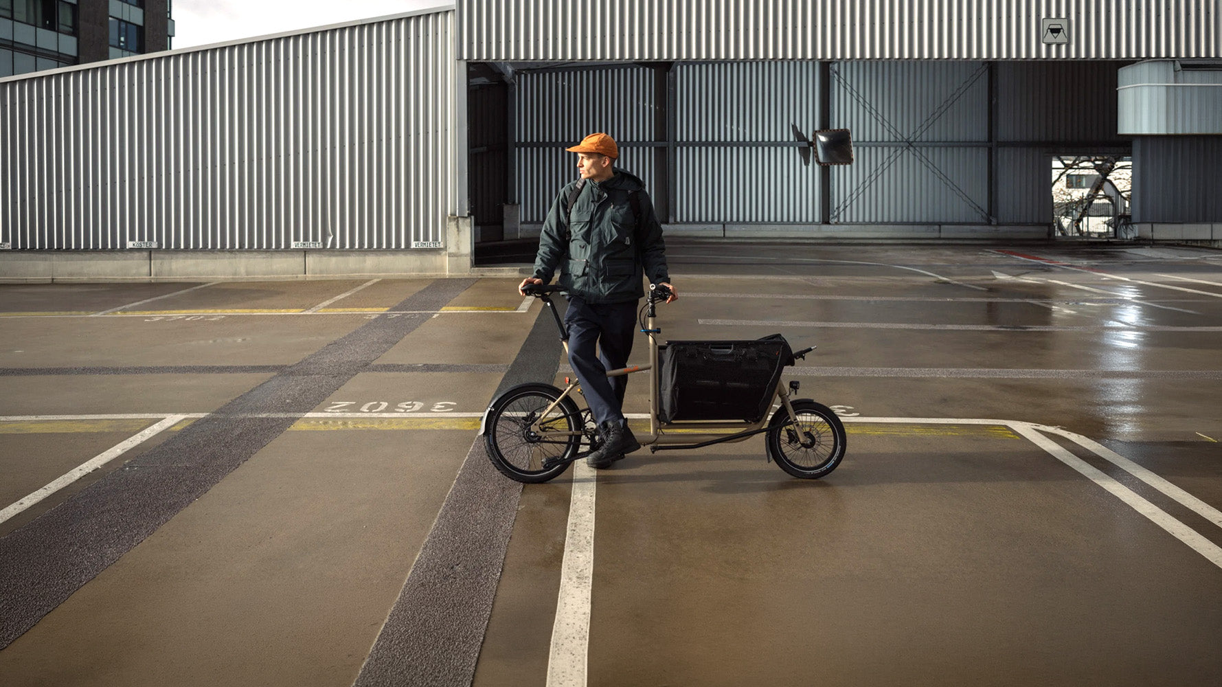 Muli electric folding cargo bike