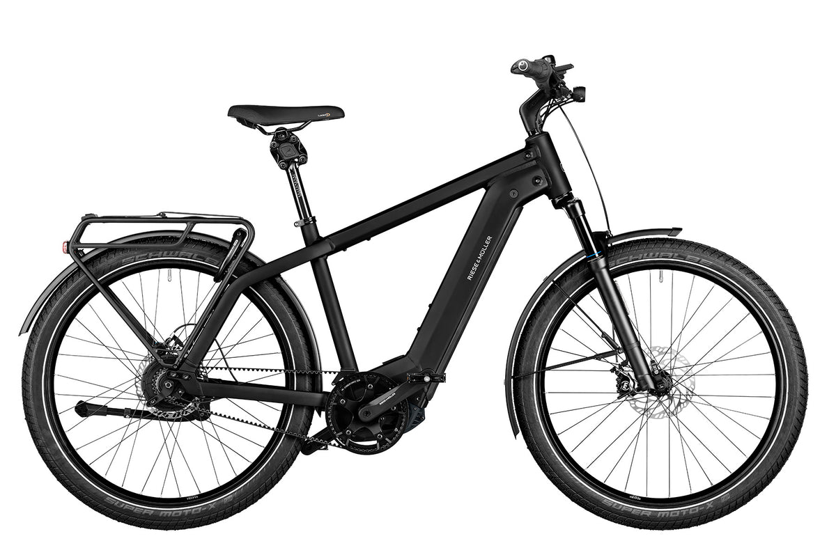 Riese & Müller Charger4 GT vario electric commuter bike in matt black