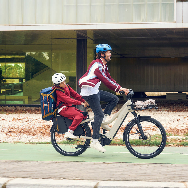 Riese & Müller Multicharger3 Mixte Vario electric family bike in Desert