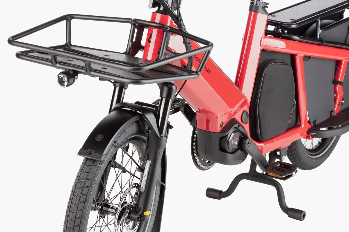 Riese & Müller Multitinker2 Vario longtail family bike in Lava Red