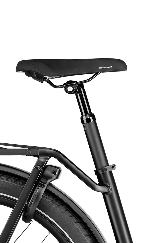 Saddle and suspension seatpost on the Nevo5 silent CORE
