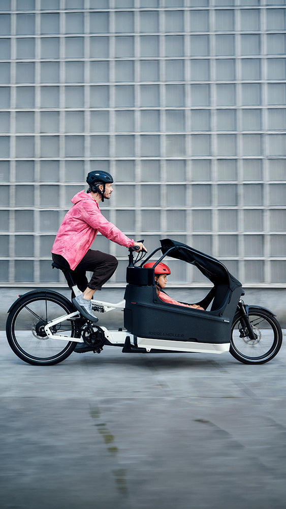 Riese & Müller Packster2 70 CT electric family box bike in White