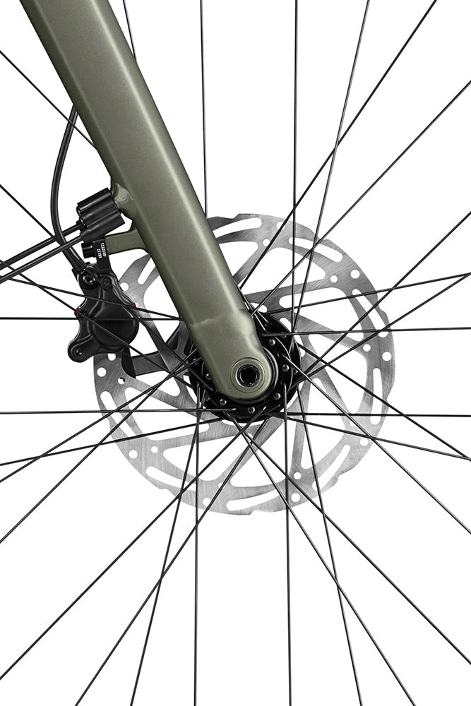Front disc brake and fork on the UBN Five