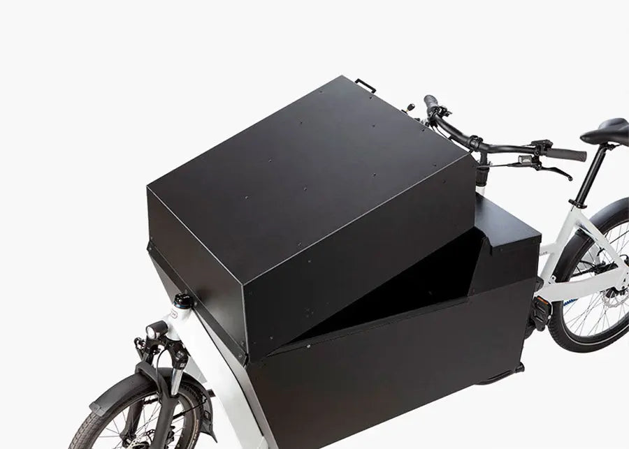 Riese & Müller Transporter2 85 Box with High Cover — open