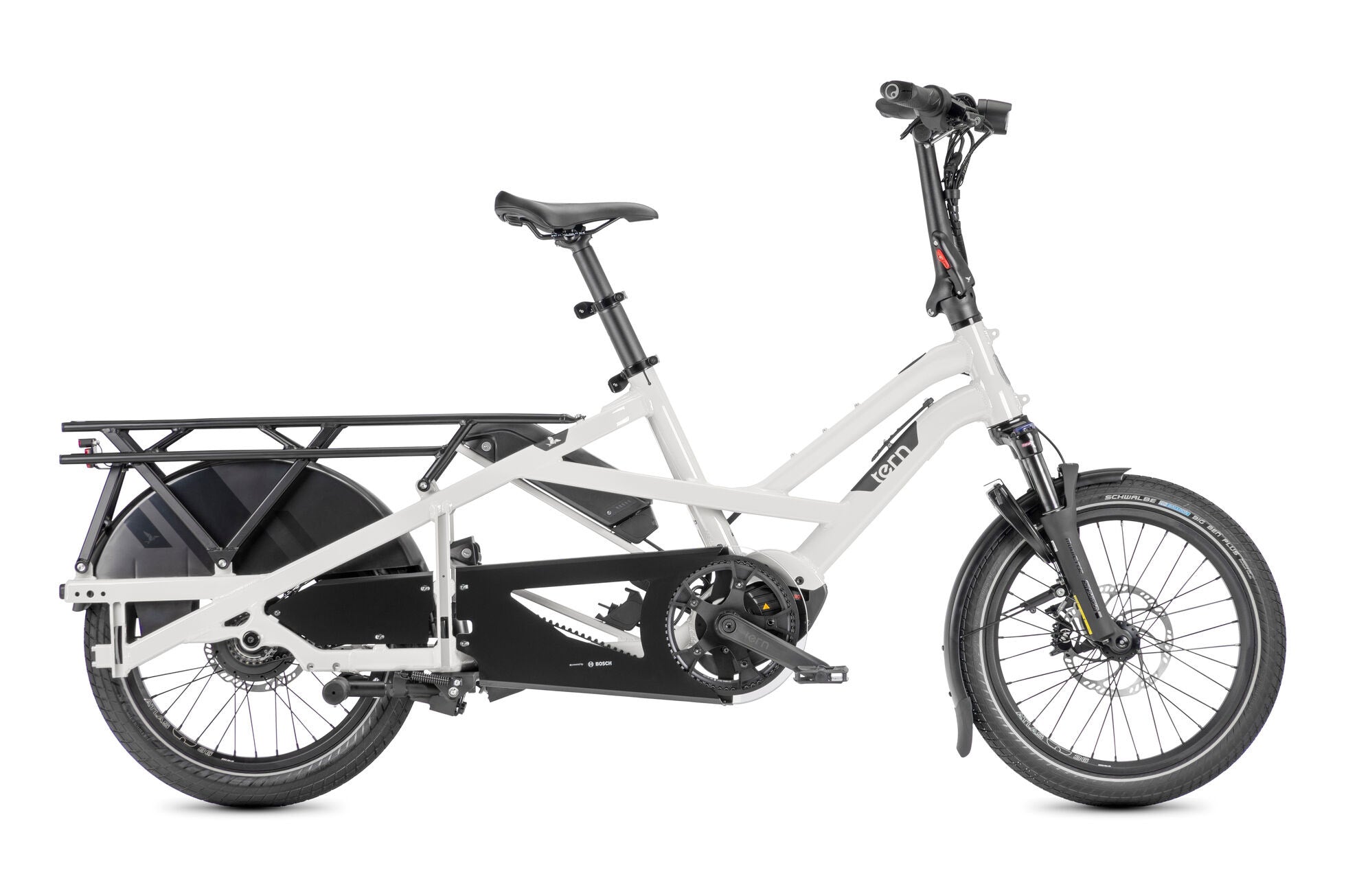Tern GSD Gen 3 electric cargo bike in white