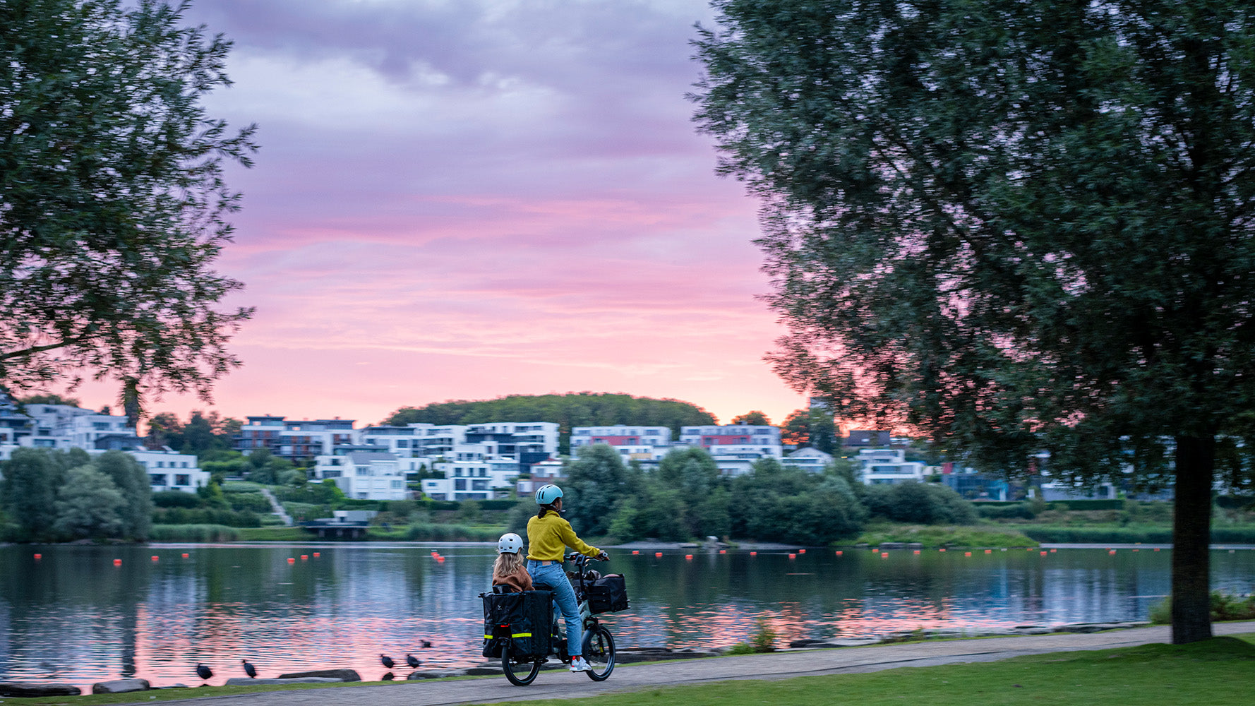 Tern HSD electric family bike for one child
