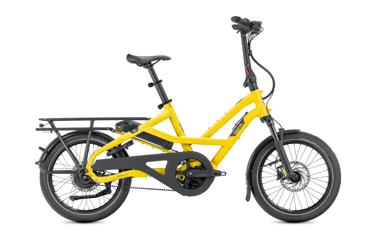 Tern HSD Gen 3 electric cargo bike in honey