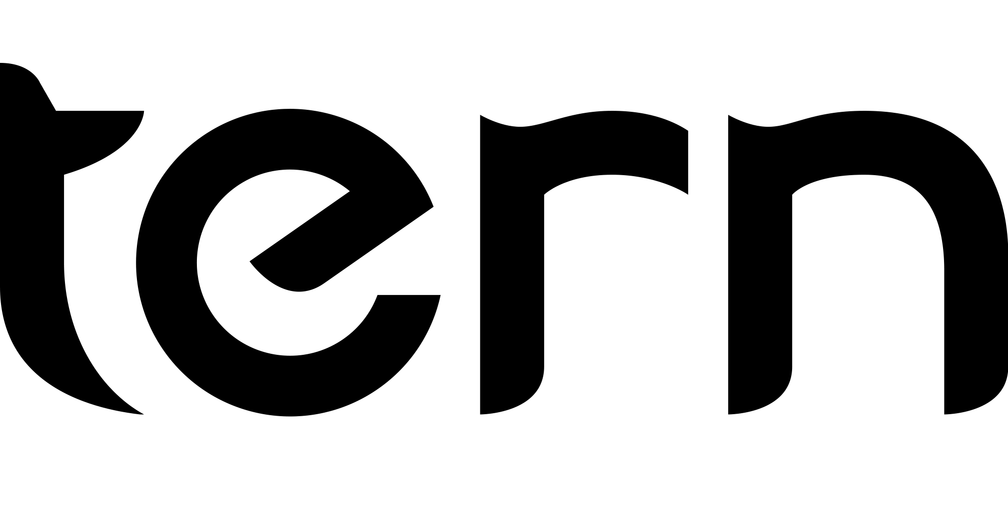 Tern logo in Black