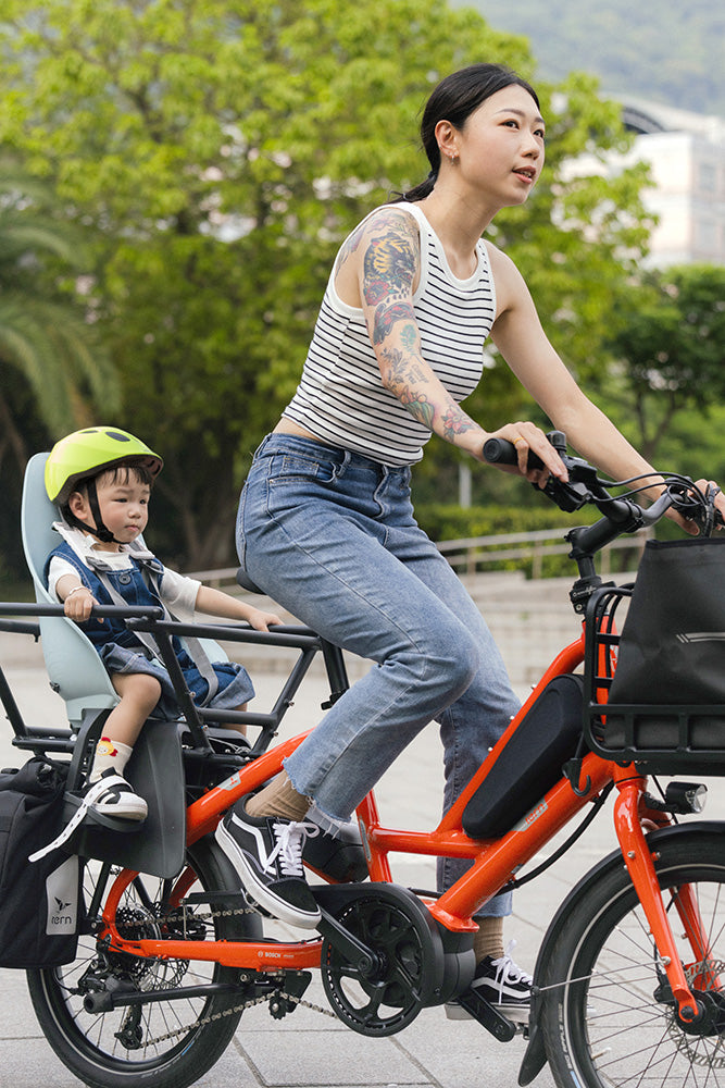 Tern Quick Haul family bike for one child