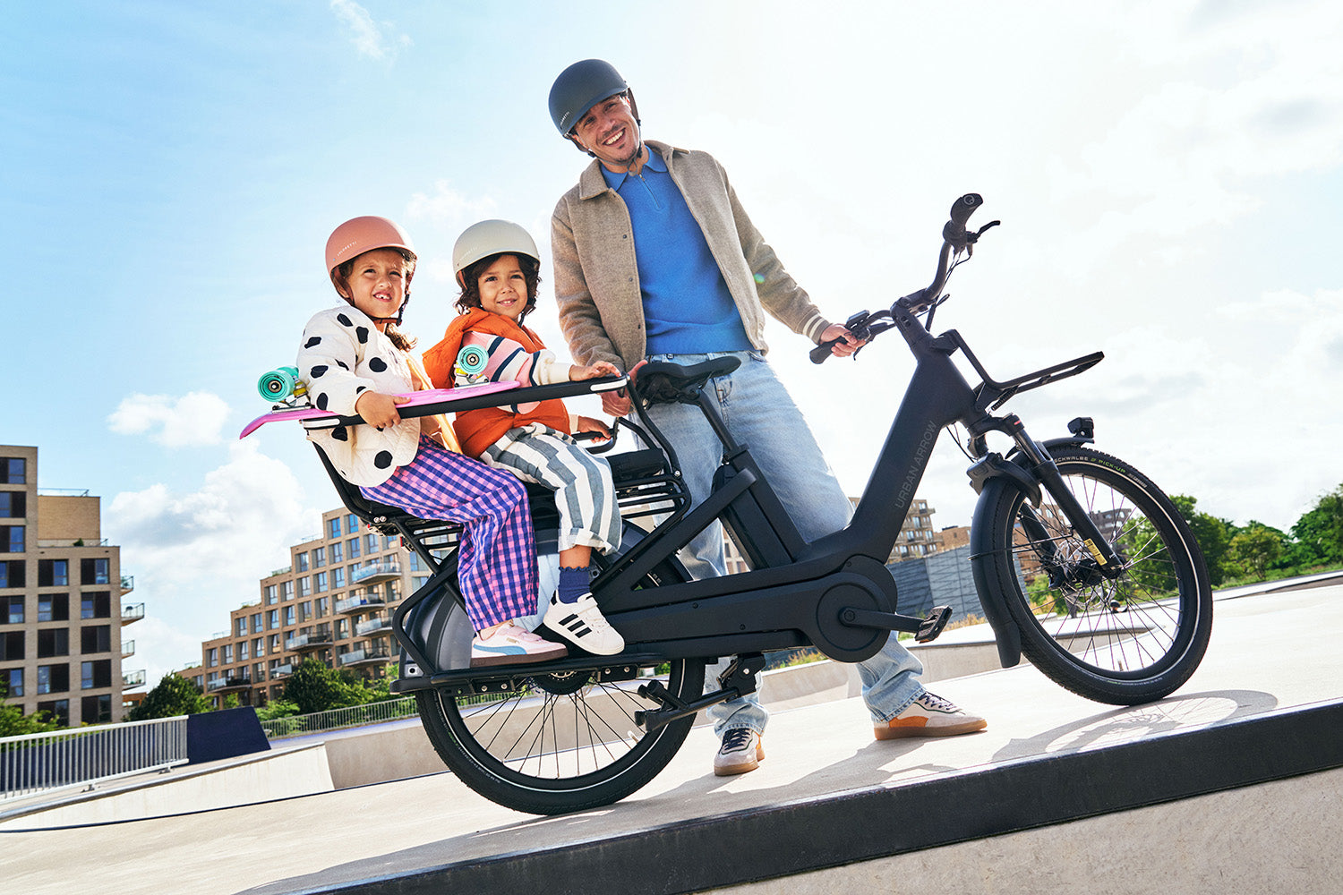 Urban Arrow Breeze longtail family bike