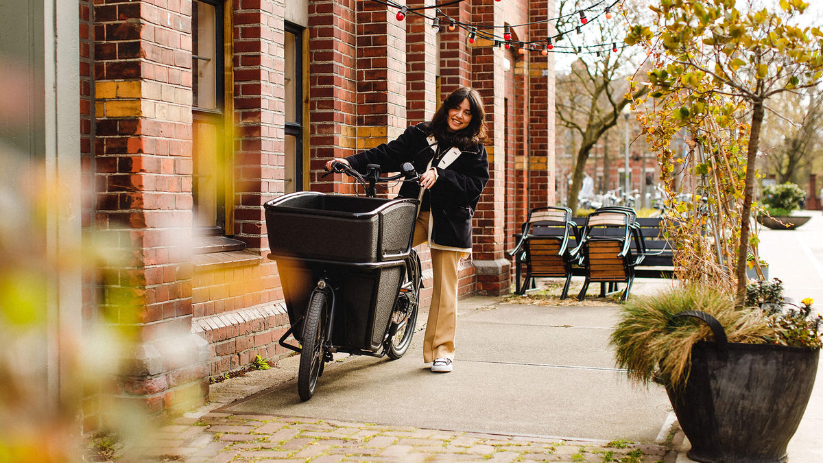 Urban Arrow Shorty electric cargo bike for pets