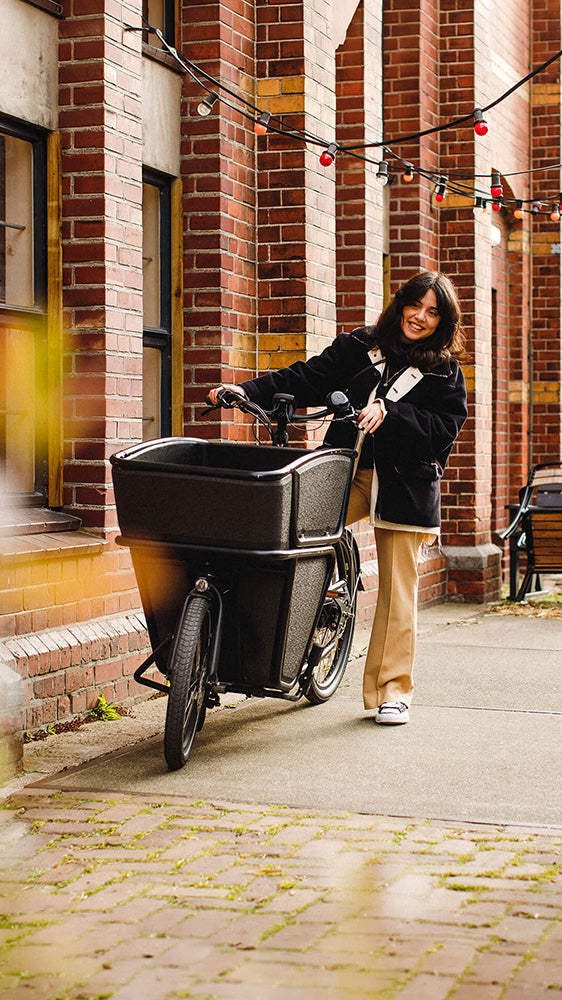 Urban Arrow Shorty electric cargo bike for pets