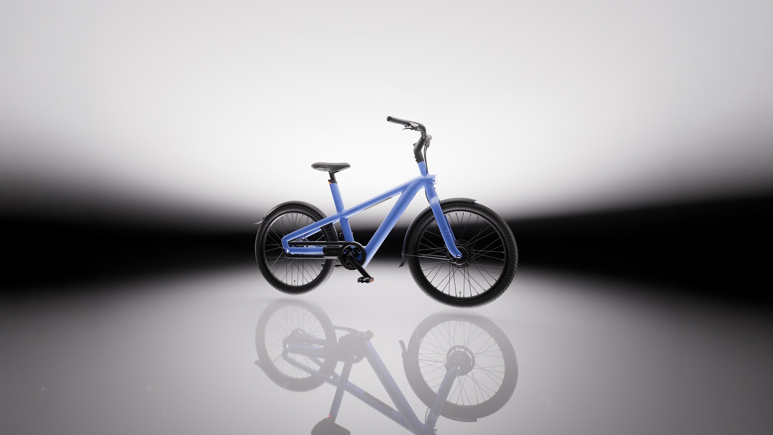 VanMoof S6 Open side in Blue